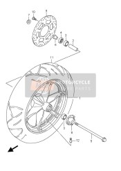 Roue avant